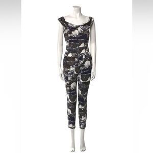Vintage 2020 Chanel printed jumpsuit size XS